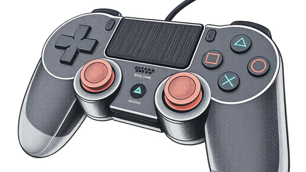 Gaming consoles illustration