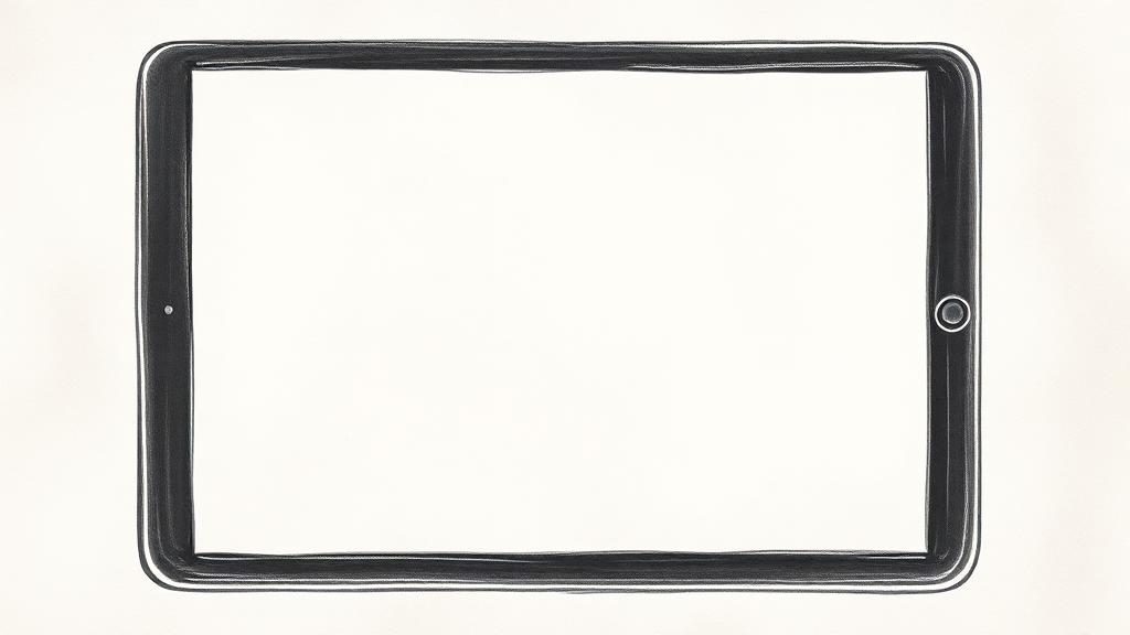 Android phones & tablets illustration